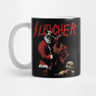 Sleigher Evil Santa and Demon Mug